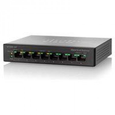 Коммутатор Cisco SF100D-08P-EU-KIT-PR